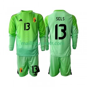 Maillot de Foot Belgique Matz Sels 13 Gardien Domicile 2025 Manches Longues - Enfant